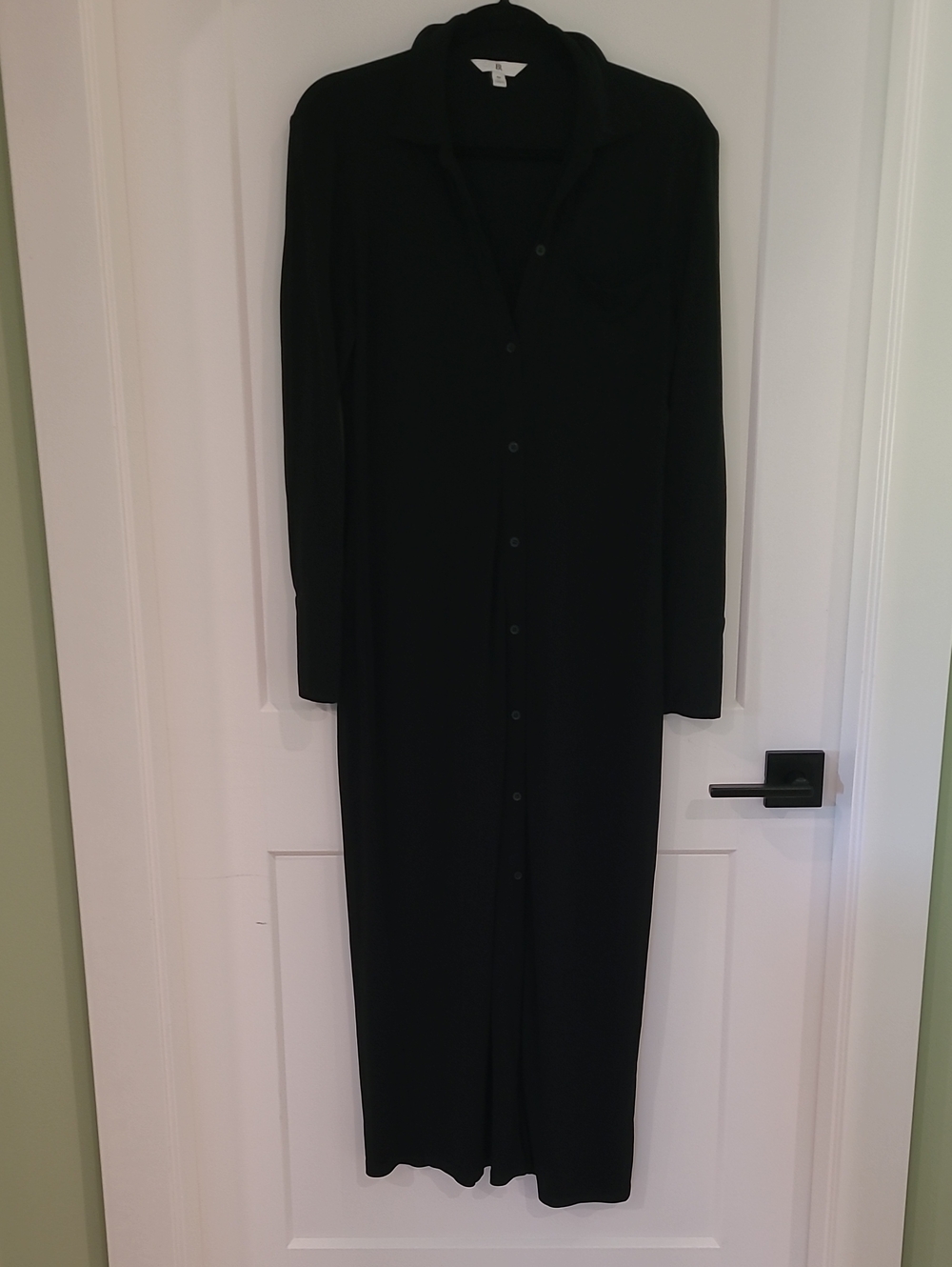 Banana Republic Jersey Knit Maxi Shirt Dress